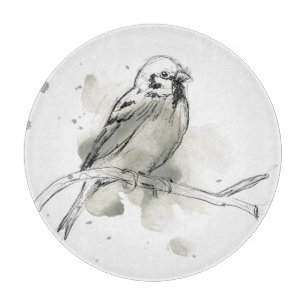 Planche À Découper Étude gestuelle d'oiseau