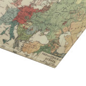 Planche À Découper Europe Carte Pays Antique Mondiale (Coin)