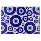 Planche À Découper Evil Eye Pattern, Greek Eye, Turkish Eye, Nazar (Devant)