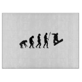 Planche À Découper Évolution du snowboard (Devant)