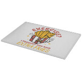 Planche À Découper Exercice Je Pensais Que Vous Avez Dit Des Fries Su (Coin)