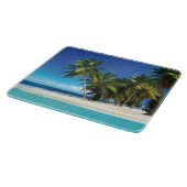 Planche À Découper Exotic beach throw pillow (Coin)