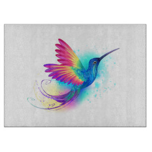 Planche À Découper Exotic Rainbow Hummingbird