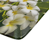 Planche à découper exotique de Plumeria d'île (Coin)