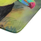 Planche À Découper Exotique Tropical Toco Toucan Bird - Peinture Mign (Coin)