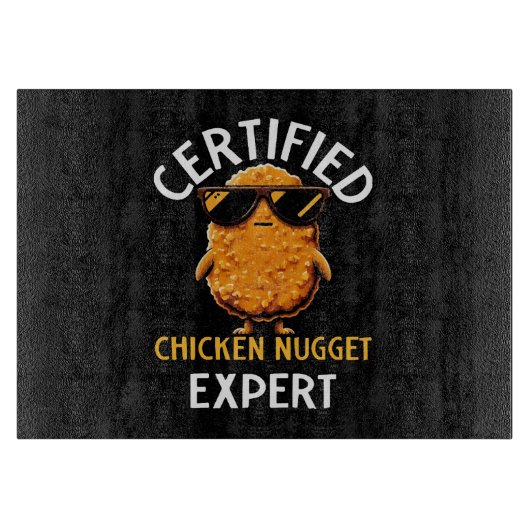 Planche À Découper Expert certifié en nuggets de poulet (Devant)