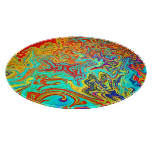 Planche À Découper Exploration des concepts de conception abstraite (Coin)