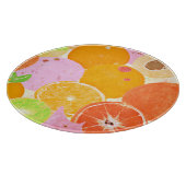 Planche À Découper Explosion colorée de fruits (Coin)