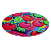 Planche À Découper Explosion de cerise Pop Art (Coin)