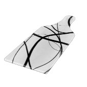 Planche À Découper Expression en noir et blanc (Coin)