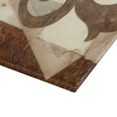 Planche À Découper Extrait vintage de journal (Coin)