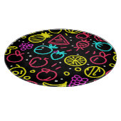 Planche À Découper Extravagance de fruits de néon (Coin)