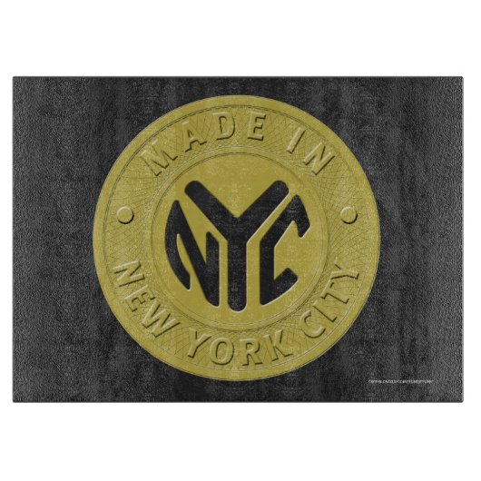 Planche À Découper Fabriqué À New York (Devant)
