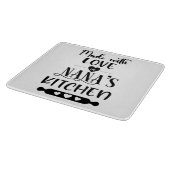 Planche À Découper Fabriqué avec amour dans la cuisine de Nana (Coin)