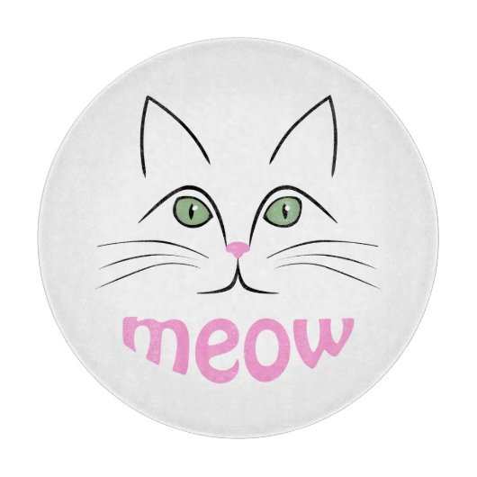 Planche À Découper Face de chat (Devant)