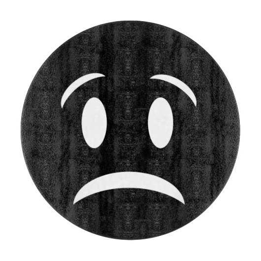 PLANCHE À DÉCOUPER FACE DE FROWNIE (Devant)