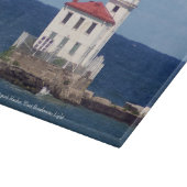 Planche À Découper Fairport Harbour West Breakwater Light (Coin)