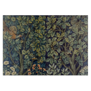 Planche À Découper Faisan d'arbre boisé William Morris