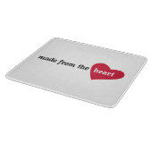 Planche À Découper Fait à partir de l'étiquette de nourriture de (Coin)