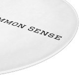 Planche À Découper Faites Preuve De Bon Sens (Coin)