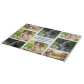 Planche À Découper Faites votre propre collage photo et texte (Coin)