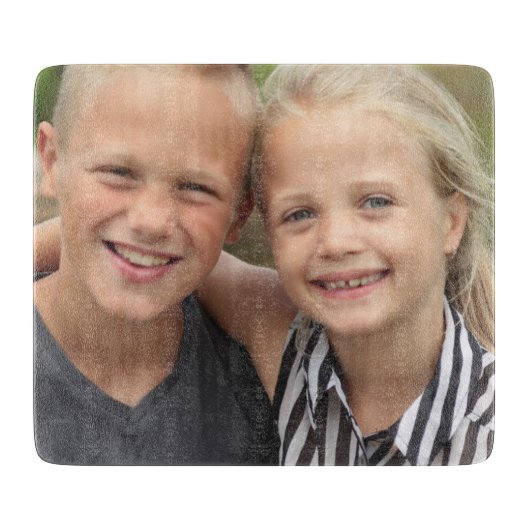 Planche À Découper Faites votre propre photo (Devant)