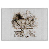 Planche À Découper Famille Bobcat (Devant)