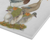 Planche À Découper Famille de canards de Saxe (Coin)