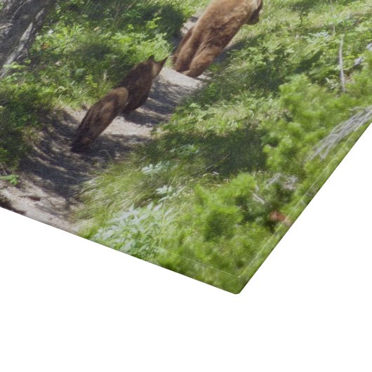 Planche À Découper Famille d'ours Brown (Coin)