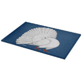 Planche À Découper Fantail Pigeon White (Coin)