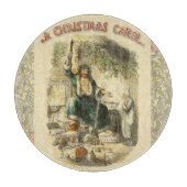 Planche À Découper Fantôme de Noël Présent Scrooge (Devant)