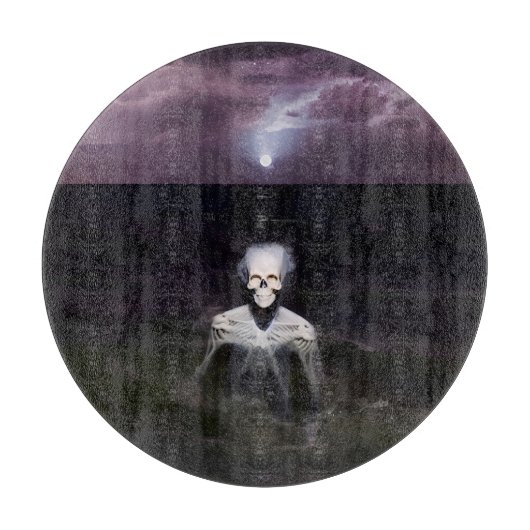 Planche À Découper Fantôme en mer - Peinture à l'huile (Devant)