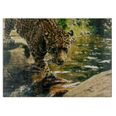 Planche À Découper Faune Animaux sauvages Nature léopard (Devant)