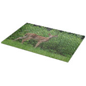 Planche À Découper Faune devant une clôture (Coin)