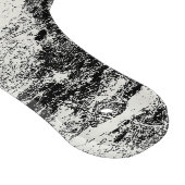 Planche À Découper Faux Granite Monogramme Planche de coupe en verre (Coin)