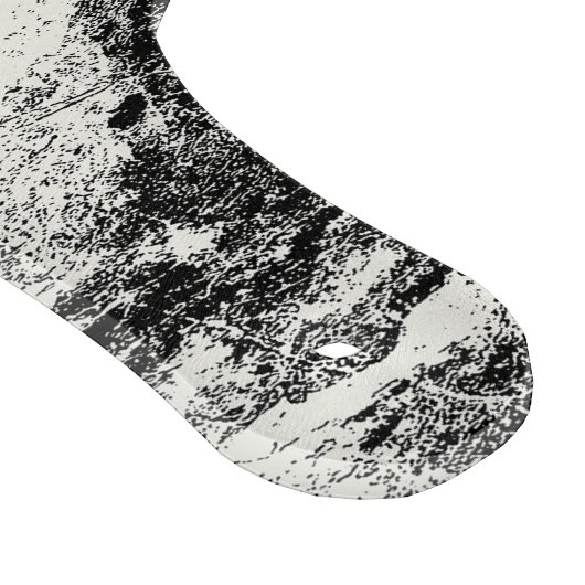 Planche À Découper Faux Granite Monogramme Planche de coupe en verre (Coin)