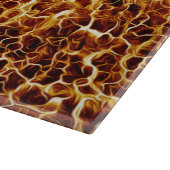 Planche À Découper Faux Hot Lava Texture (Coin)