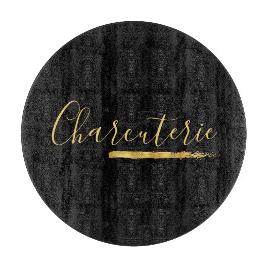 Planche À Découper Faux or charcuterie charcuterie fromages apéritif (Devant)