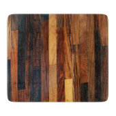 Planche À Découper Faux Parterres En Bois (Devant)