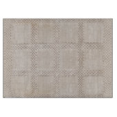 Planche À Découper Faux Tissu Beige (Devant)
