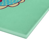 Planche À Découper Fée de jardin avec des fleurs (Coin)