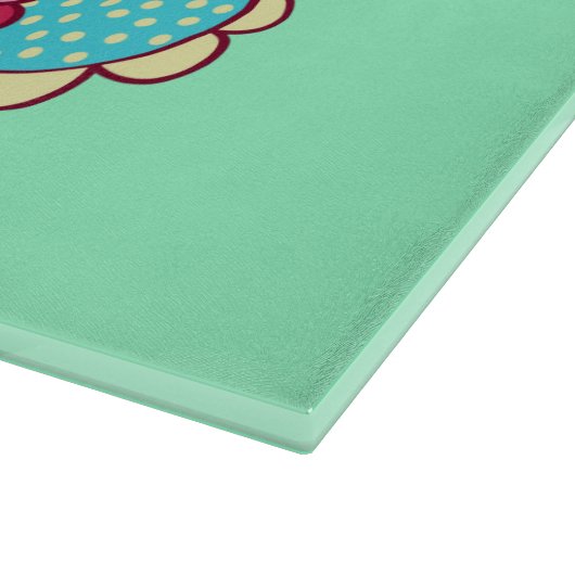 Planche À Découper Fée de jardin avec des fleurs (Coin)