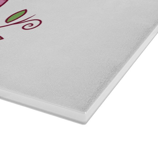 Planche À Découper Fée de jardin sur le champignon (Coin)