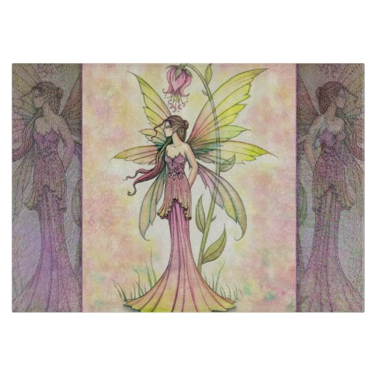 Planche À Découper Fée de l'art de fantasy de printemps (Devant)