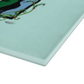 Planche À Découper Fée Solstice Rouge Vert Noël (Coin)