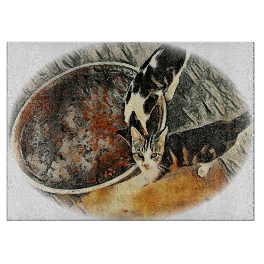 Planche À Découper Feeding Time ! (Devant)