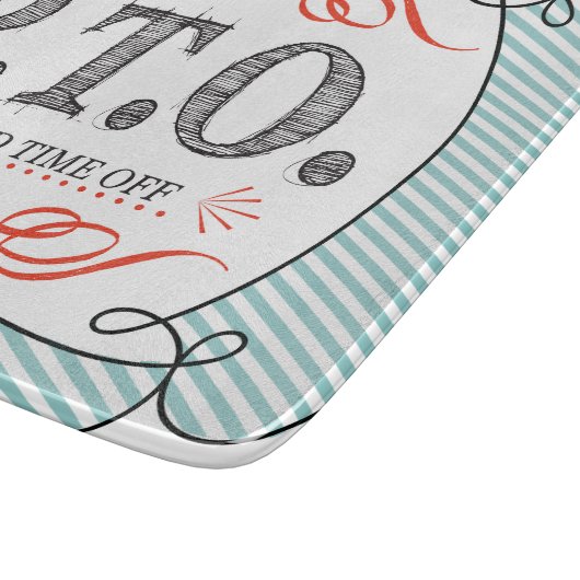 Planche À Découper Félicitations amusantes pour faire semblant d'être (Coin)