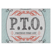 Planche À Découper Félicitations amusantes pour faire semblant d'être (Devant)