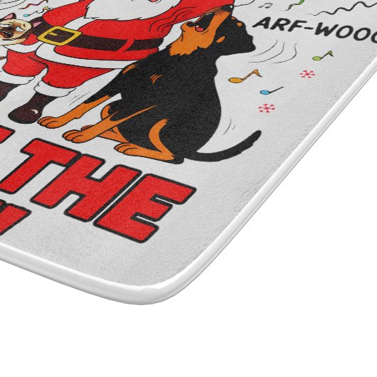 Planche À Découper Feline the Noise: Santa’s Musical Mayhem (Coin)