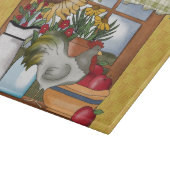 Planche À Découper Fenêtre de cuisine de pays, coq (Coin)